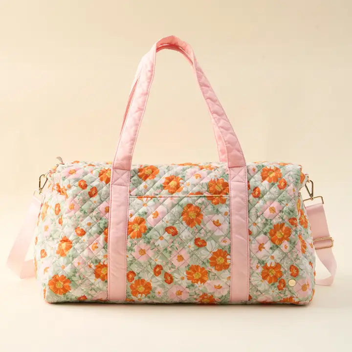 Quilted Weekender Bag